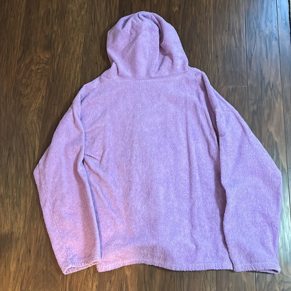 Bianca Chandon violet terry cloth poncho - Picture 2 of 4